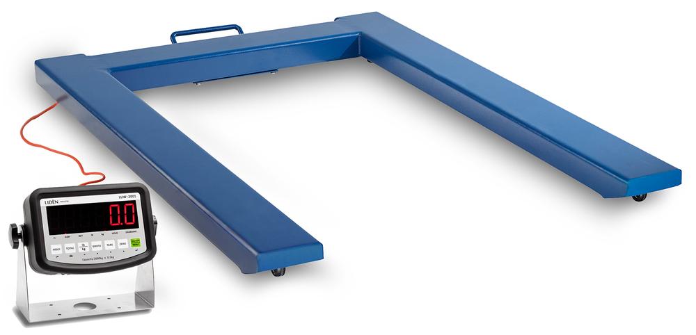 Pallvåg LUW-2001, 2000kg x 0,5kg