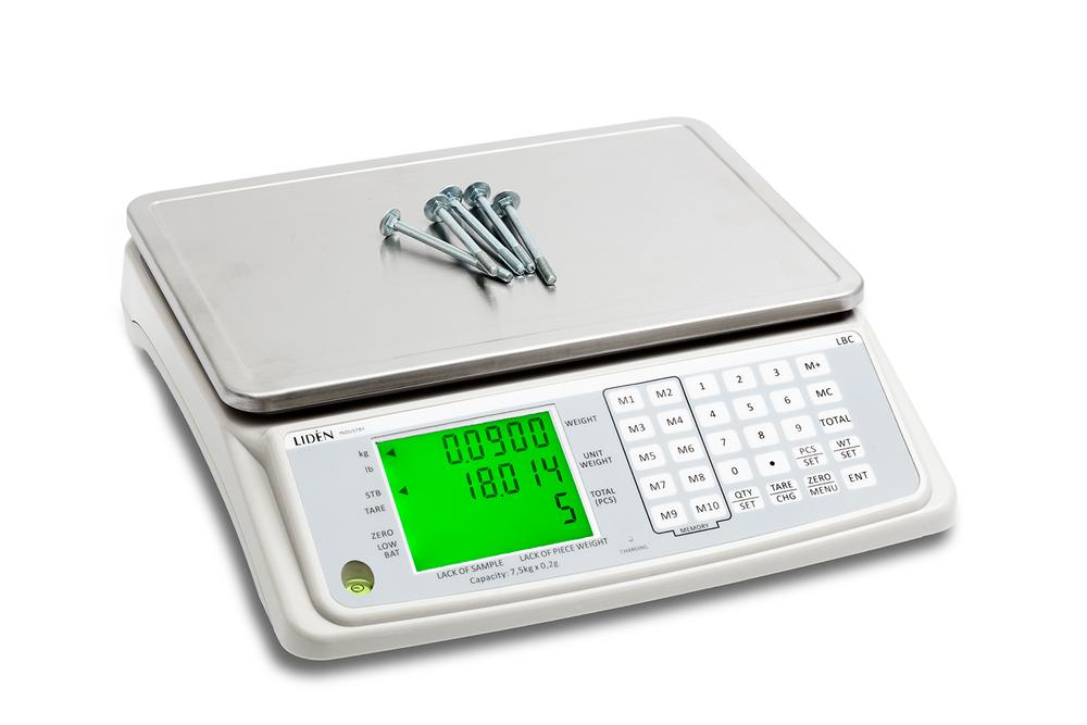 Räknevåg LBC, 15kg x 0,5g