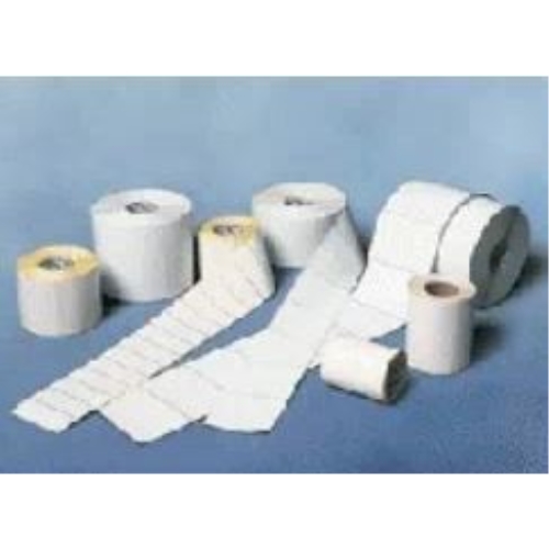 Etikett självhäftande avtagbar – 36x17mm vit 2000st/rulle – 2000 st