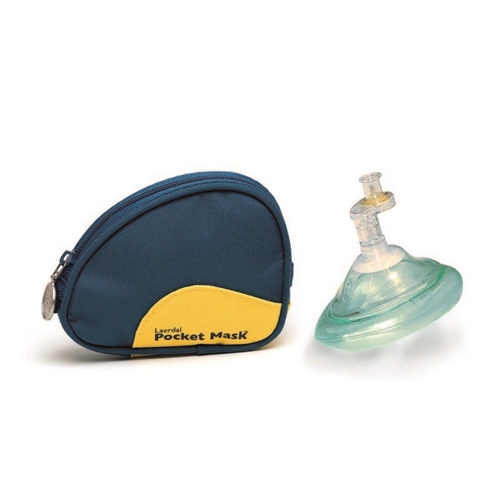 Pocketmask Laerdal – u O2 nippel m ventil/filter