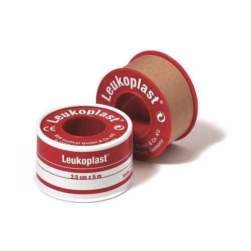 Häfta väv Leukoplast – 1,2cmx5m beige latex ring – 24 st