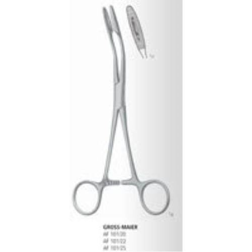 Tång korn böjd med spärr – 25cm