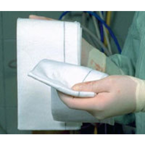 Op duk nonwoven med röntgentråd 5p – 20x40cm Grön Barrier – 390 st