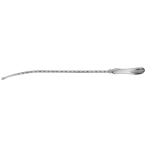 Sond uterus med knopp – 32cm graderad, Sims