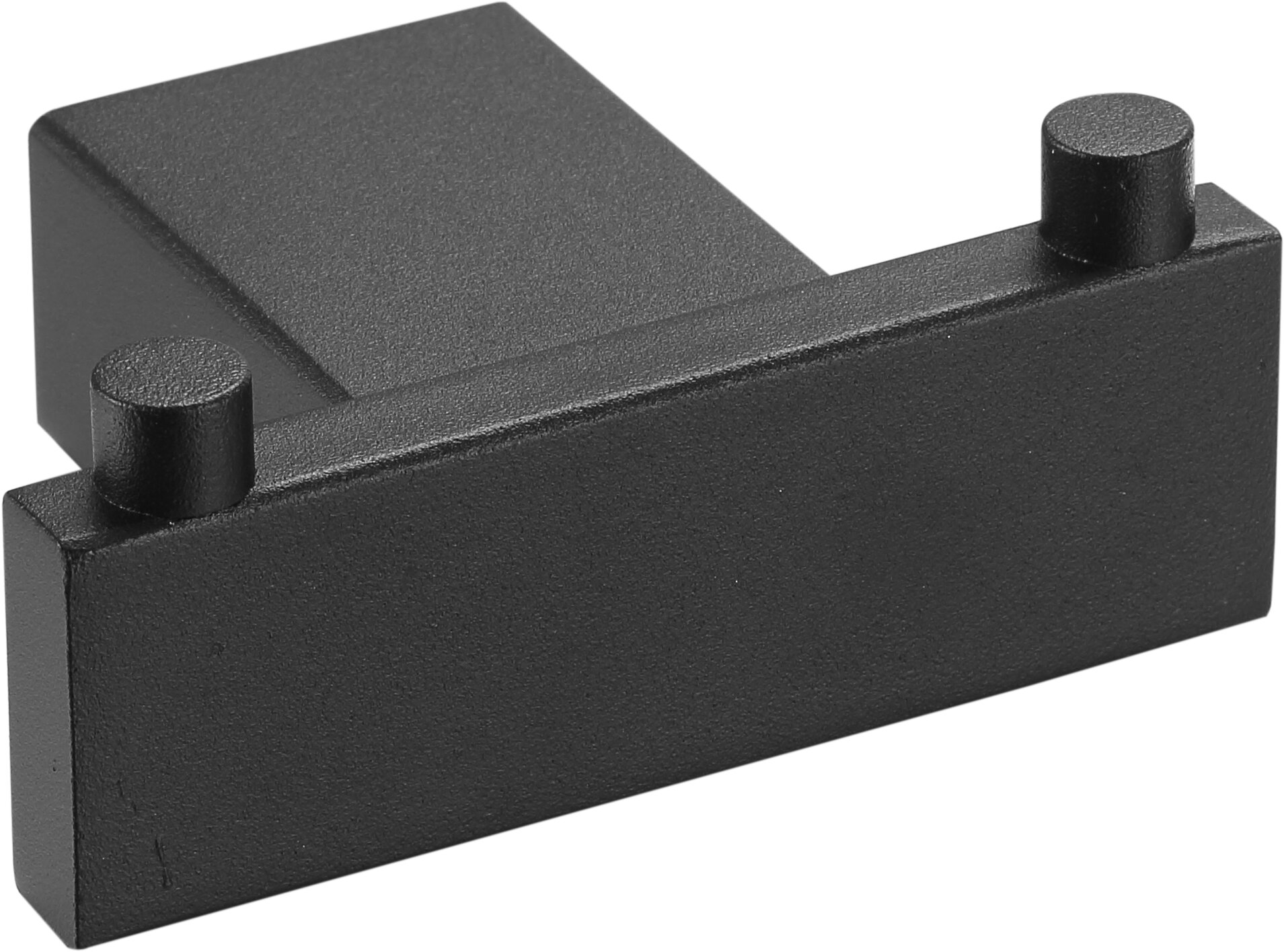 Dubbel badrockskrok – Mattsvart finish – AI2418B