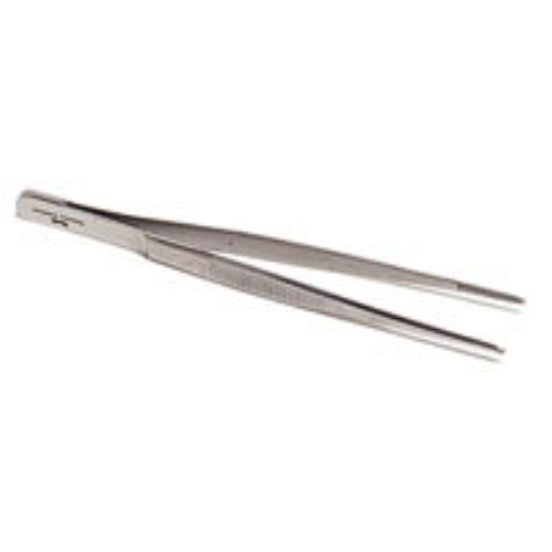 Pincett rak rund spets – 11,5cm