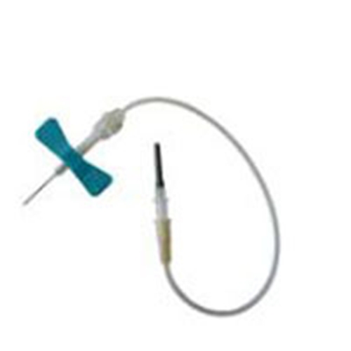 Venprovset VACUETTE Safety – 0,6x19mm 30cm blå u hållare – 50 st