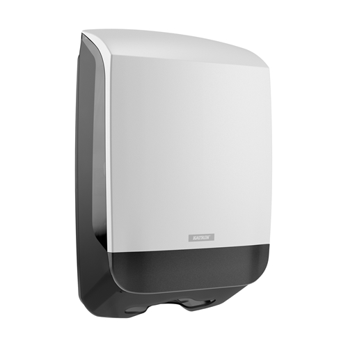Dispenser Handduk M – Katrin plast vit