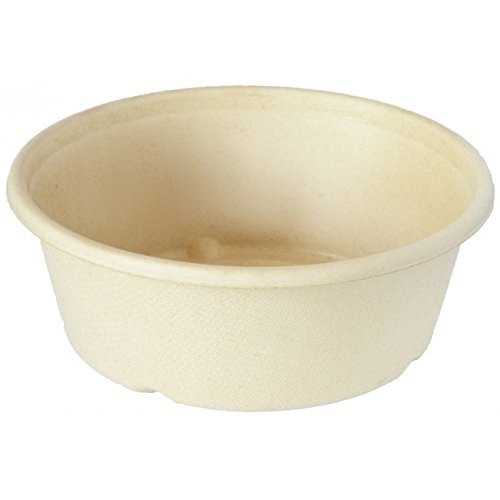 Skål Matform Bagasse – 900ml D=194mm H=53mm natur – 40 st