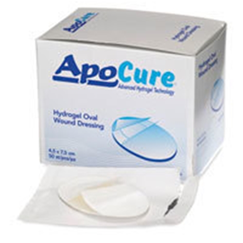 Gelförband Apocure – 4,5×7,5cm oval – 50 st Gelförband Apocure – 4,5×7,5cm oval – 50 st