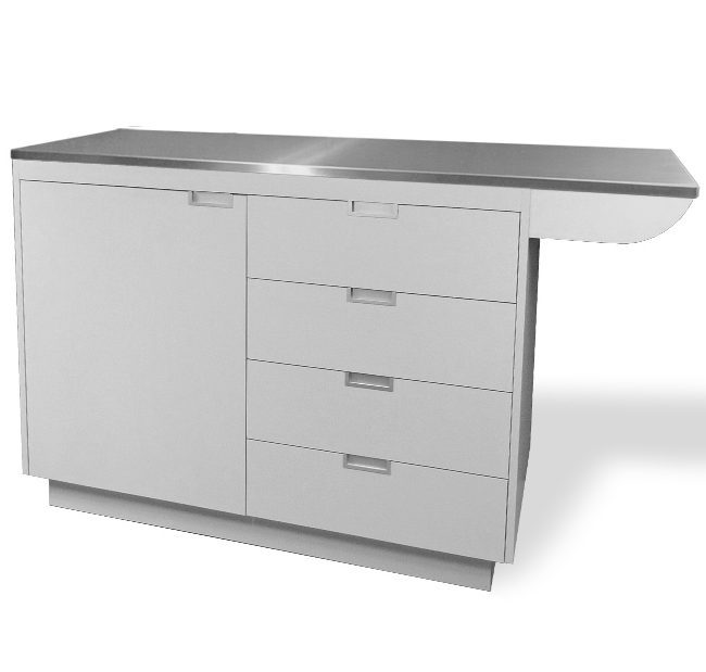 Stor undersökningsbänk för djur – 150 x 60 x 90 cm