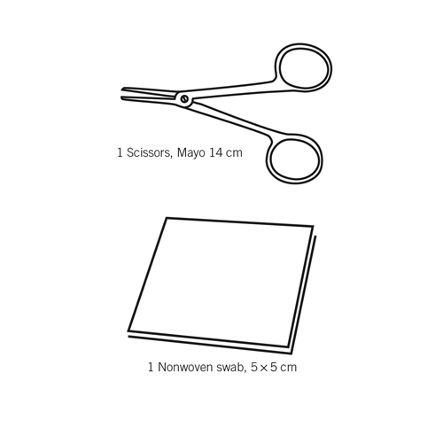 Sax rak Mayo engångs – 14cm styckförp – 86 st