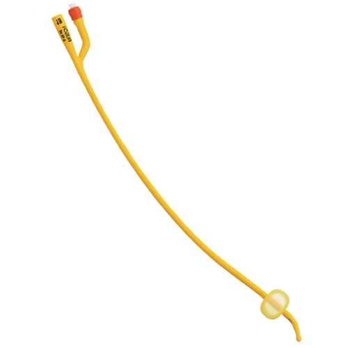 Kateter 2-vägs Rüsch Gold Silkolatex – 10ml ch16 40cm Tiemann – 10 st