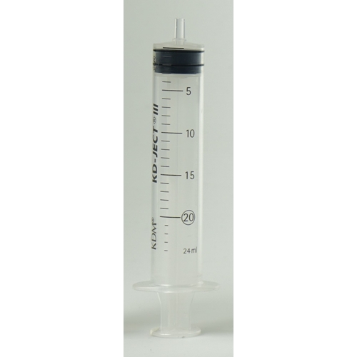 Spruta luer 3komp KD-Ject – 20ml grad 1ml excentrisk – 100 st