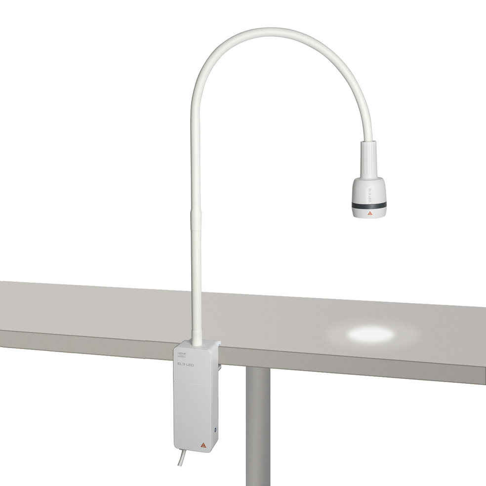 HEINE EL3 LED Undersökningslampa med klämfäste
