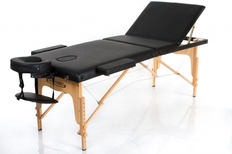 Massagebänk – Hopfällbar – RESTPRO® Classic 3 – Justerbart ryggstöd – Trä Massagebänk – Hopfällbar – RESTPRO® Classic 3 – Justerbart ryggstöd – Trä