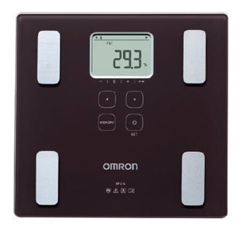 Badrumsvåg Omron BF 214 – 150kg kroppsfettsmätare+våg