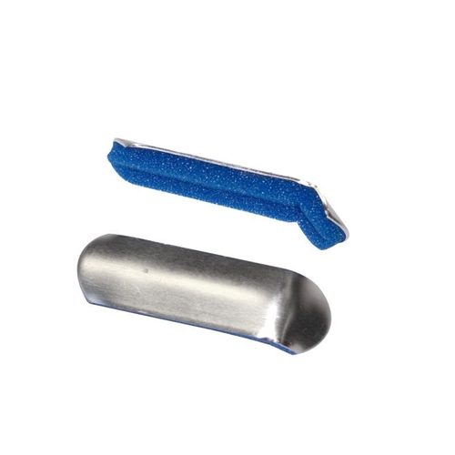 Fingerskena aluminium DJO – 10,2×2,2cm polstrad – 12 st