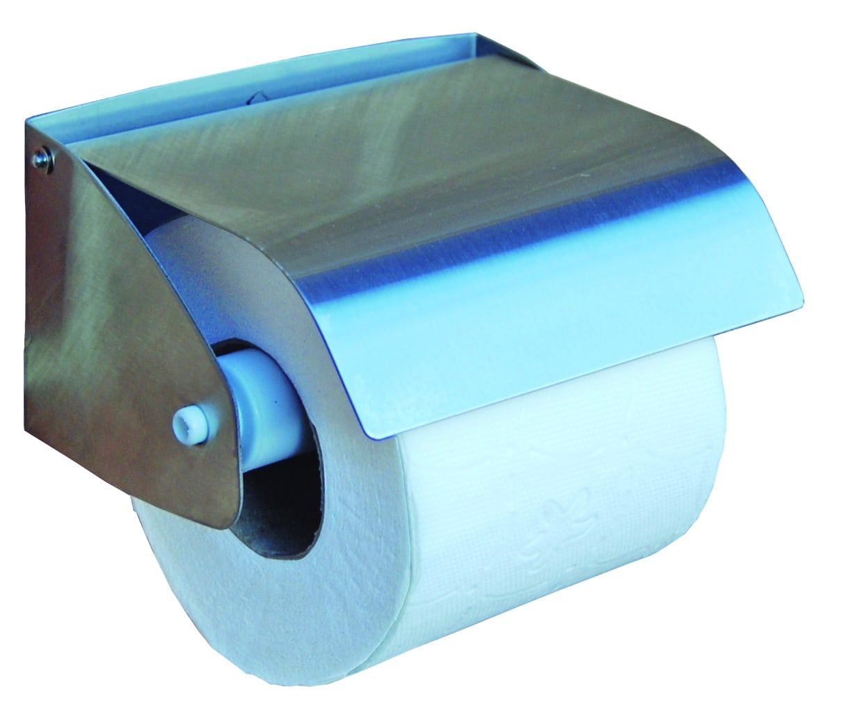 Toiletrulleholder i rustfrit stål (AISI 304) – Model 2 – Rostfritt stål – Satin