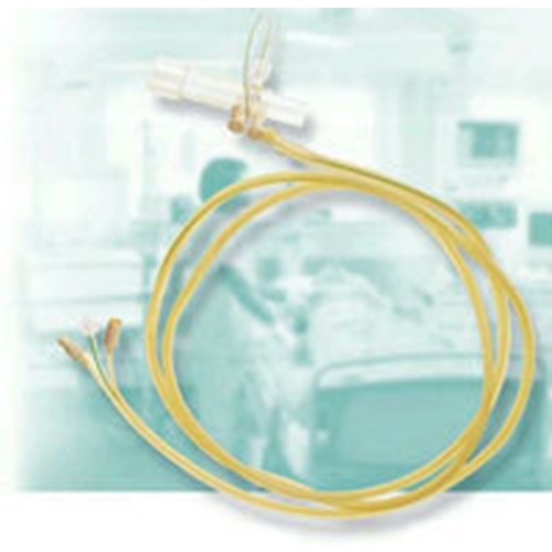 Spirometrislang Gul – 2m engångs – 5 st
