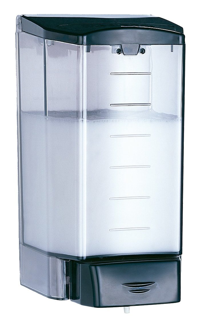 Saippua-annostelija napilla – Muovi – ABS – Svart