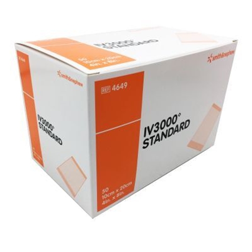 Venkateterförband Opsite IV3000 – 10x20cm – 50 st