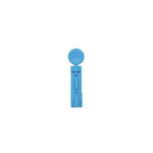Lansett till blodprovstagare Droplet – 28G (0,36mm) blå – 200 st