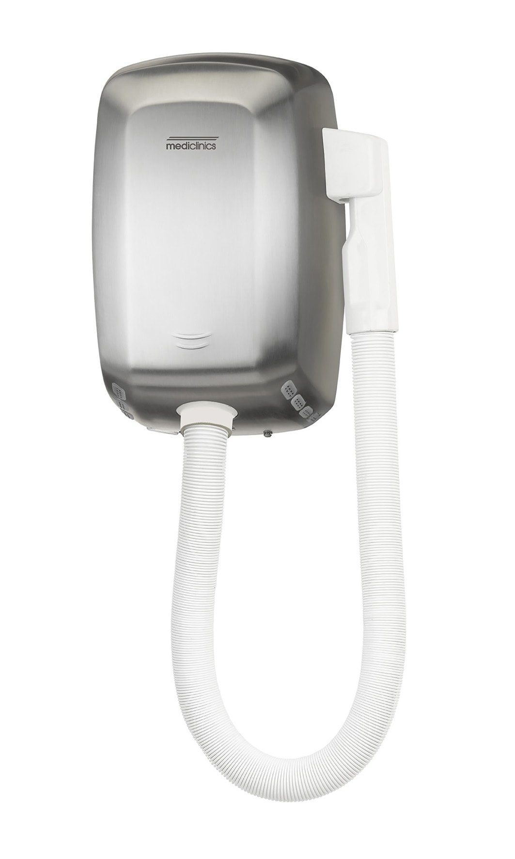 Machflow® – Hårtørrer tilpasset til intensiv brug – Automatisk start – Pro-model – Rostfritt stål – Satin