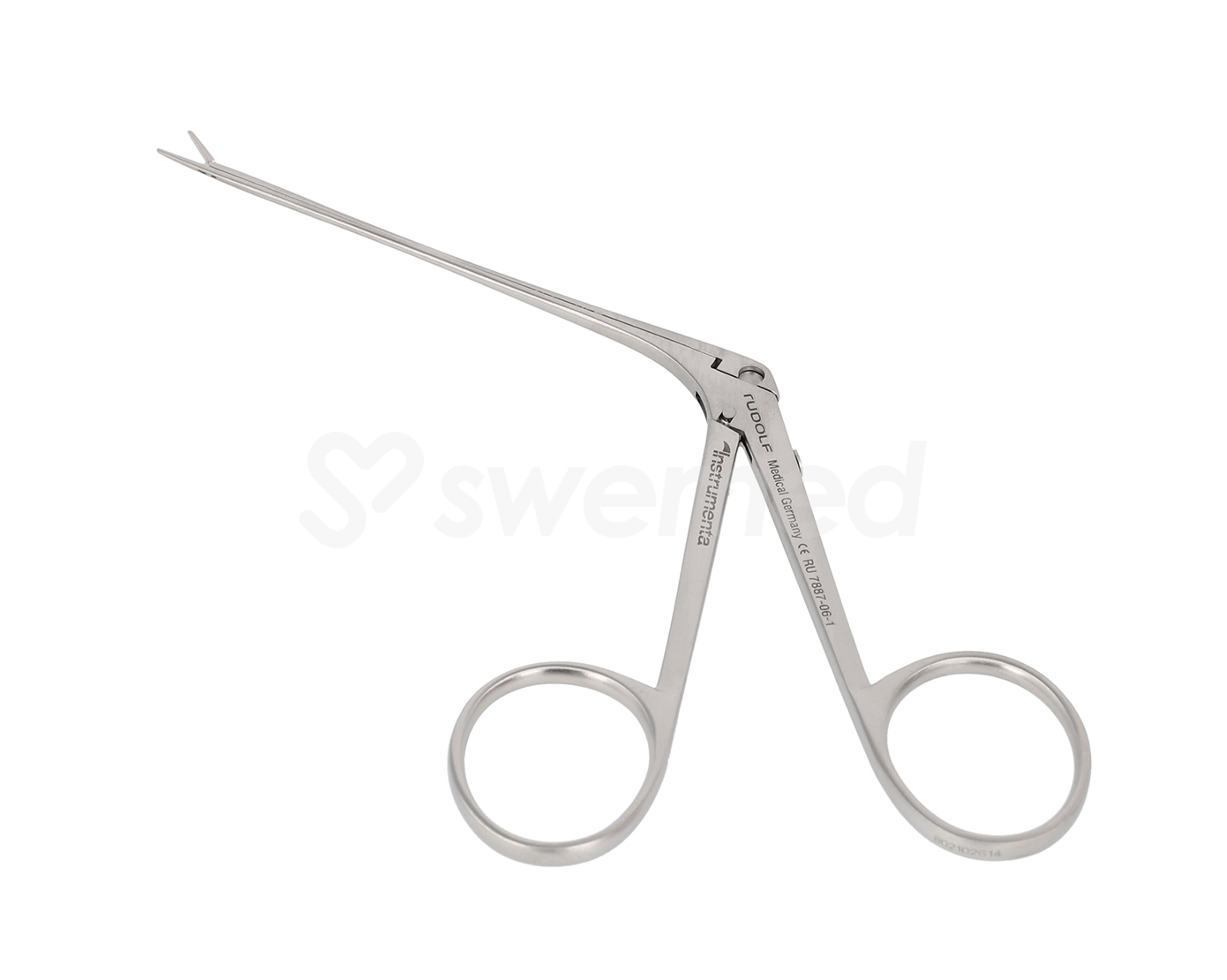 Tång öron Hartmann käftstorlek 0.8×6 mm
