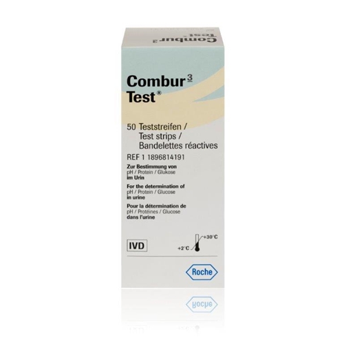 Urinsticka Combur-3 Test – glu pro pH – 50 st