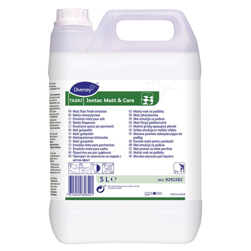 Golvpolish Jontec Matt & Care – 5L matt pH=9 – 2 st