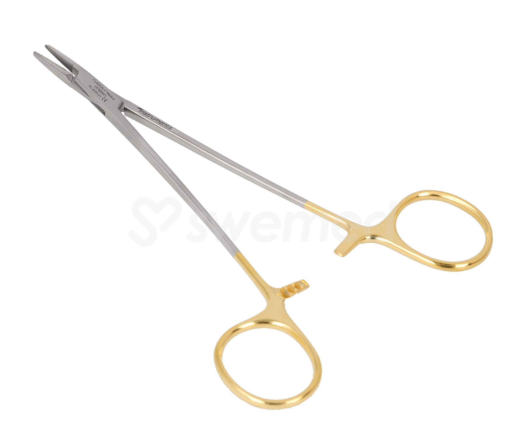 Nålförare Baby Crile-Wood 15 cm med hårdmetallinlägg