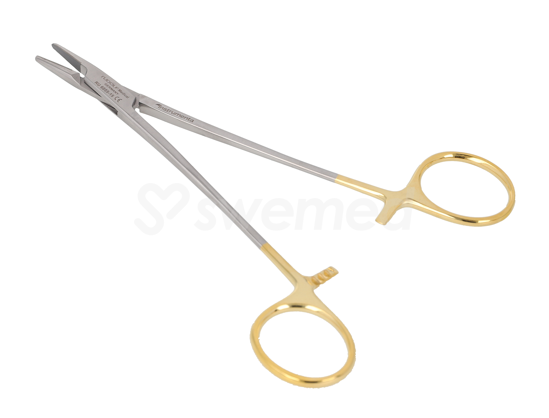 Nålförare Crile-Wood 15 cm med hårdmetallinlägg