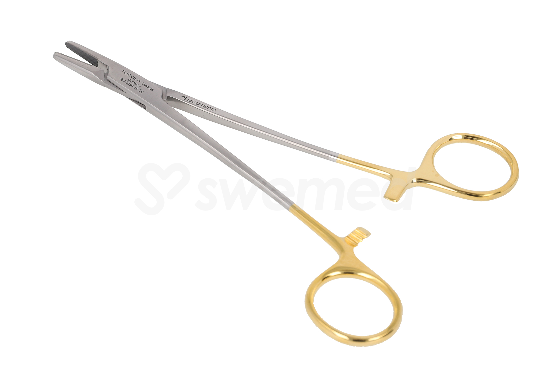 Nålförare Hegar 16 cm med hårdmetallinlägg