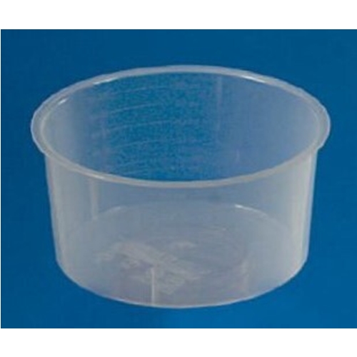 Plastskål Bastos Viegas – 60ml transparent graderad – 240 st