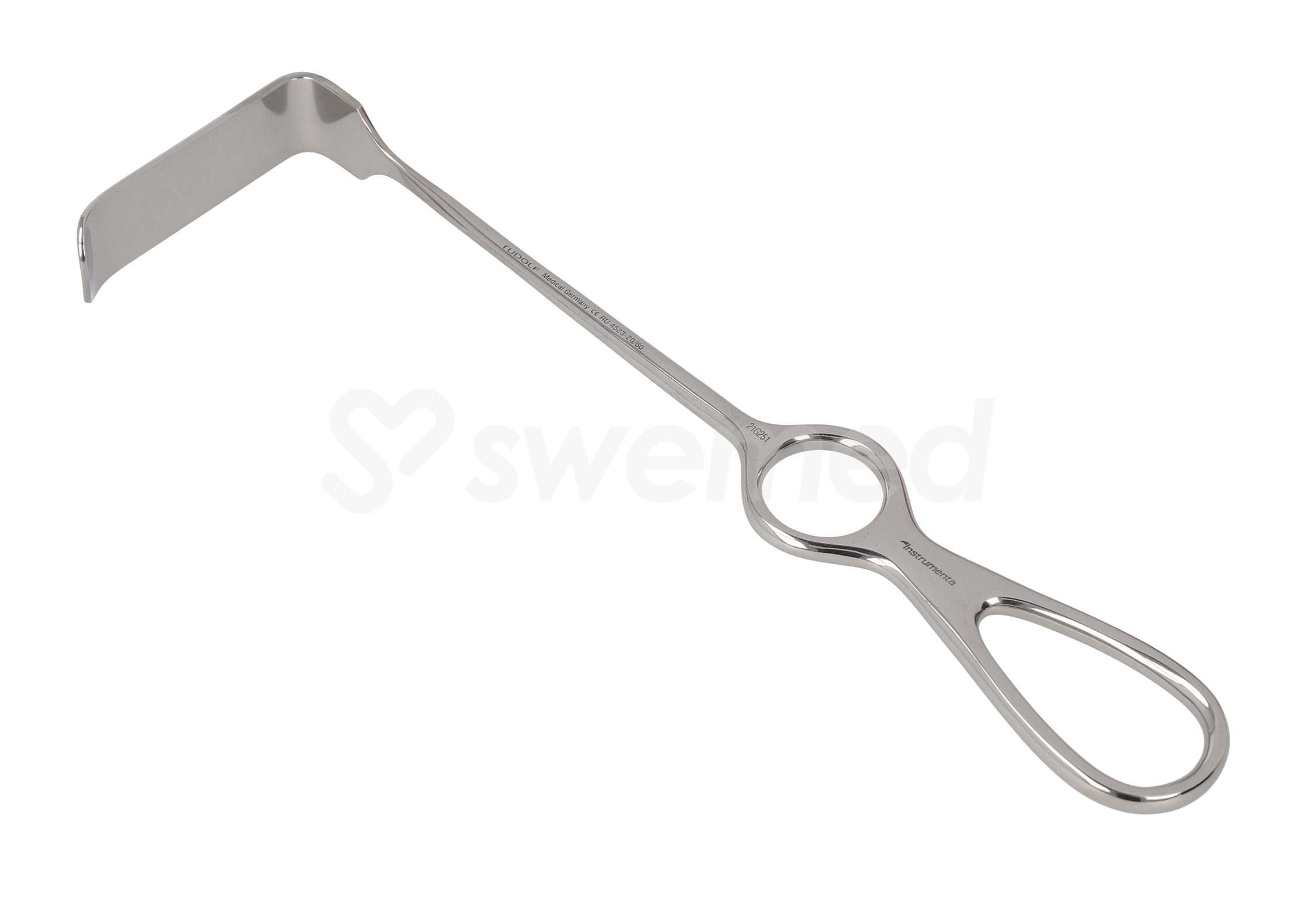 Hake Langenbeck 20/60 mm 21 cm Vinklat handtag