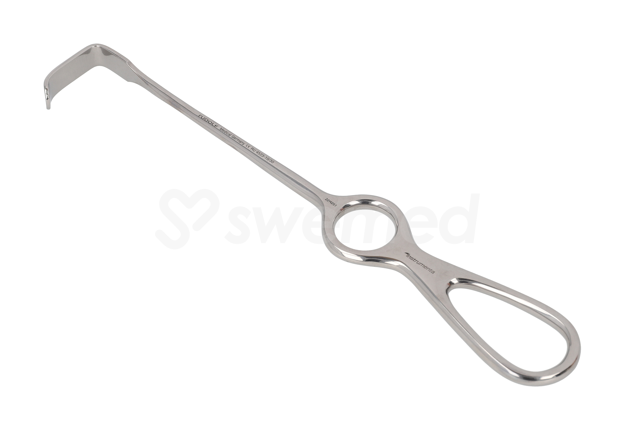 Hake Langenbeck 10/30 mm 21 cm Vinklat handtag
