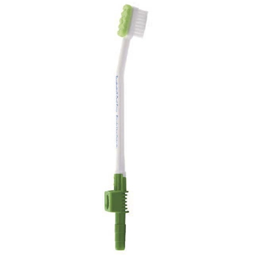 Sug-tandborste – Toothette inkl. adapter (blå) – 100 st