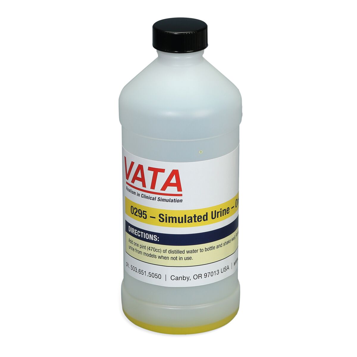 Simulated Urine for use with Ostomy Pouching Trainer