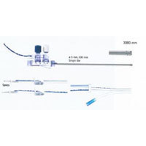 Spolset laparaskopi med slang – 330mm, kanyl Ø5mm – 10 st