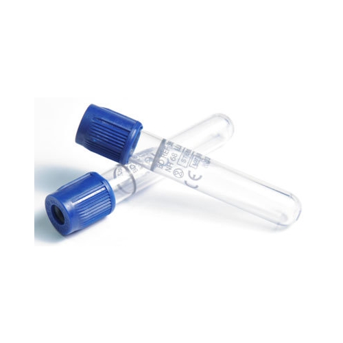 Vakuumrör BD Vacutainer transparent etikett – 5/4ml Na-Heparin mörkblå – 100 st