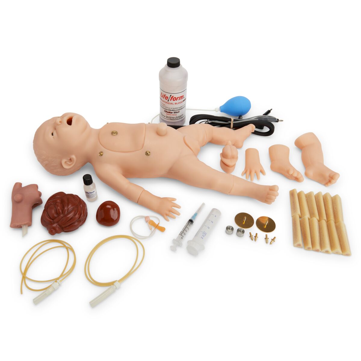 C.H.A.R.L.I.E. Neonatal Återupplivningssimulator med Interaktiv EKG-simulator