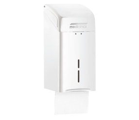 Dispenser för vikta toalettpapper Dispenser för vikta toalettpapper