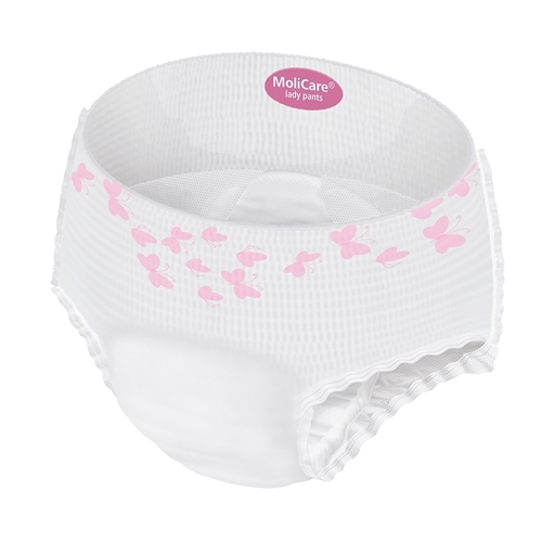 Inkontinensskydd allt-i-ett byxa – MoliCare Premium Lady Pants 5L – 56 st
