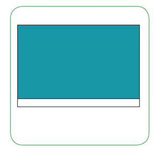 Op handduk häftande Klinidrape – 100x75cm – 28 st