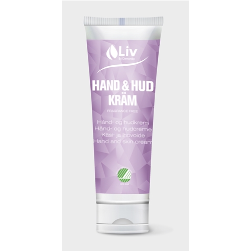 Hand & hudkräm LIV – 250ml tub oparfymerad