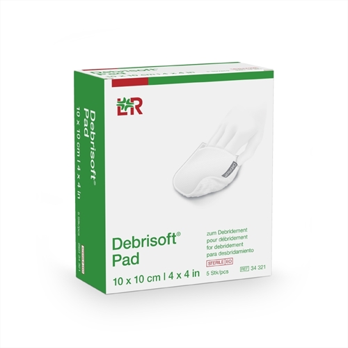 Debrideringsdyna Debrisoft – 10x10cm – 5 st