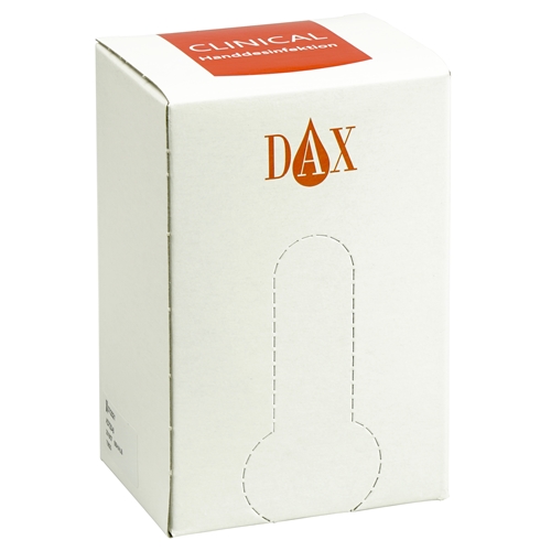 Handdesinfektion Dax Clinical bag-in-box 75% – 700ml refill t AD-dispenser
