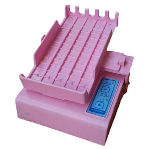 Blodvagga TriomiX – rosa med batteriladdare
