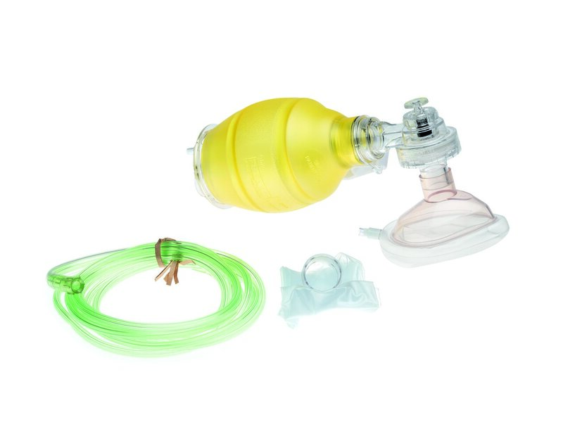 The BAG II Resuscitator Barnmask #3 m/inf. port